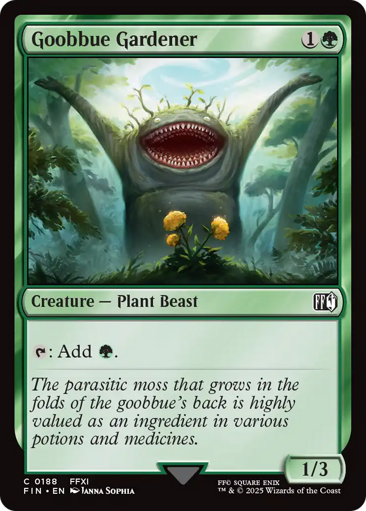 Goobbue Gardener  (FIN-188) - [FINAL FANTASY]