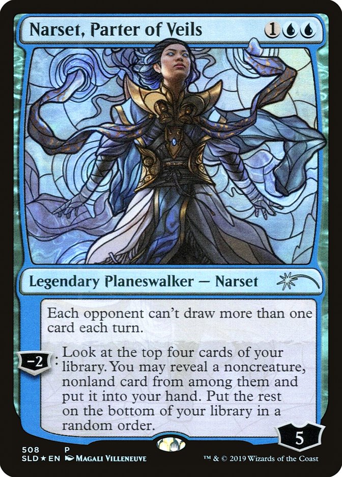 Narset, Parter of Veils (Stained Glass) [Secret Lair Drop Promos] - Trinity Hobby