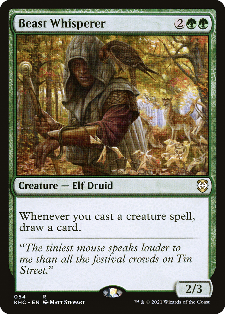 Beast Whisperer [Kaldheim Commander] - Trinity Hobby