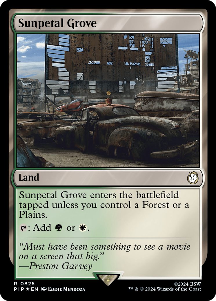 Sunpetal Grove (Surge Foil) [Fallout] - Trinity Hobby