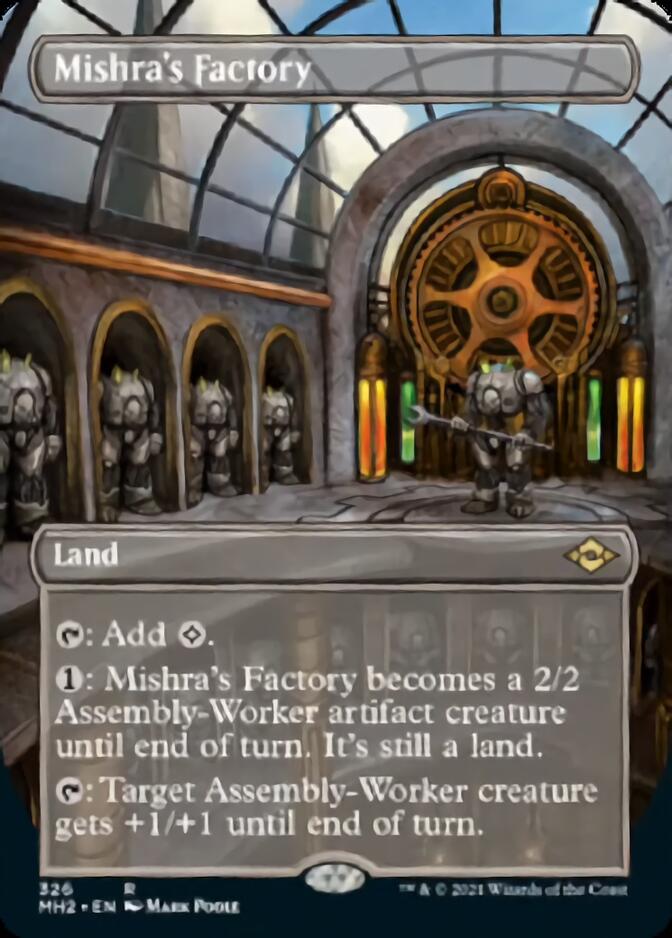 Mishra's Factory (Borderless Alternate Art) [Modern Horizons 2] - Trinity Hobby
