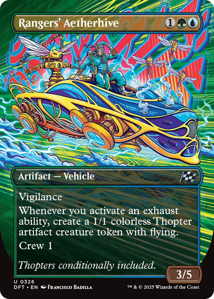 Rangers' Aetherhive (Borderless) [Aetherdrift] - Trinity Hobby