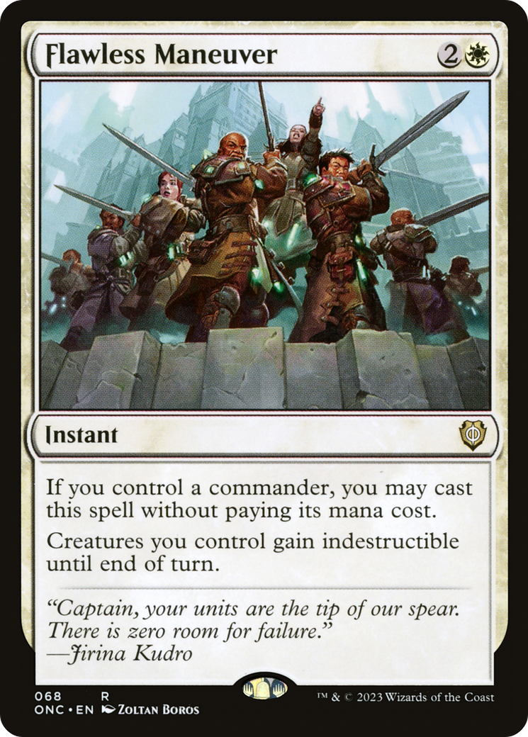 Flawless Maneuver [Phyrexia: All Will Be One Commander] - Trinity Hobby