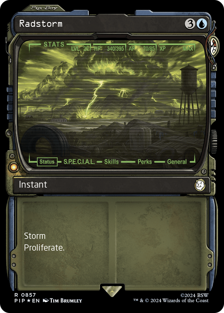 Radstorm (Showcase) (Surge Foil) [Fallout] - Trinity Hobby