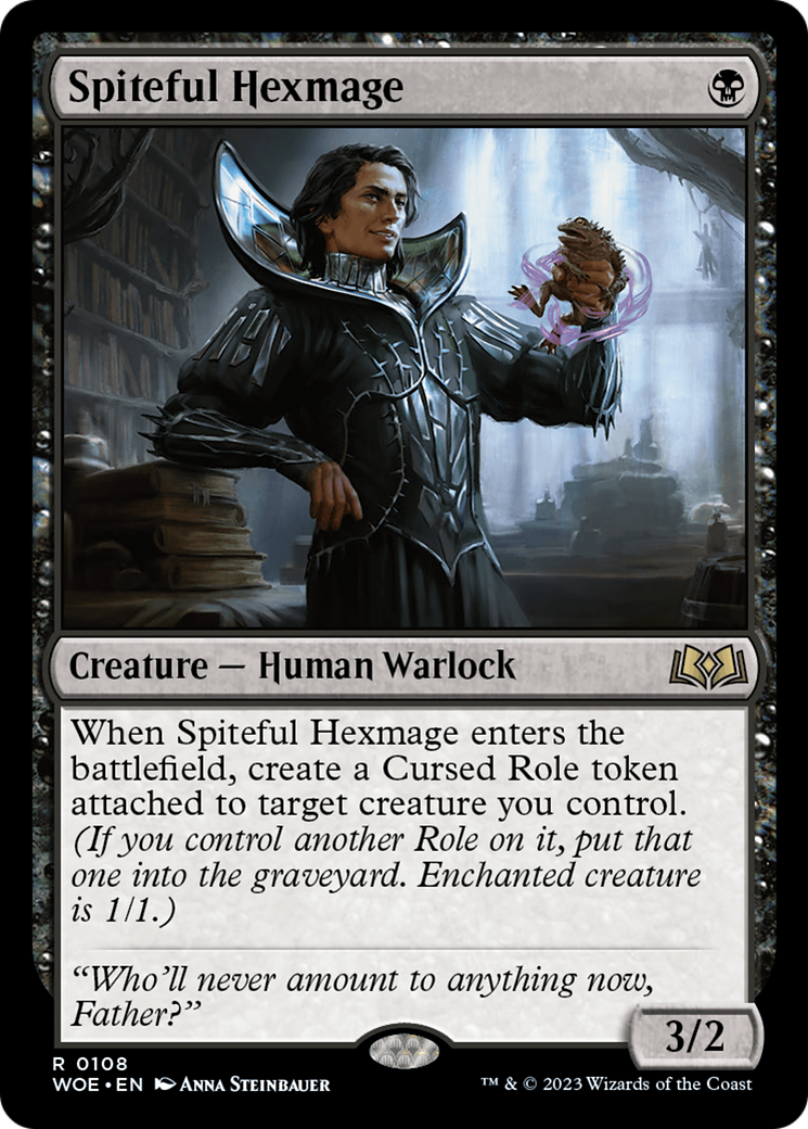 Spiteful Hexmage [Wilds of Eldraine] - Trinity Hobby
