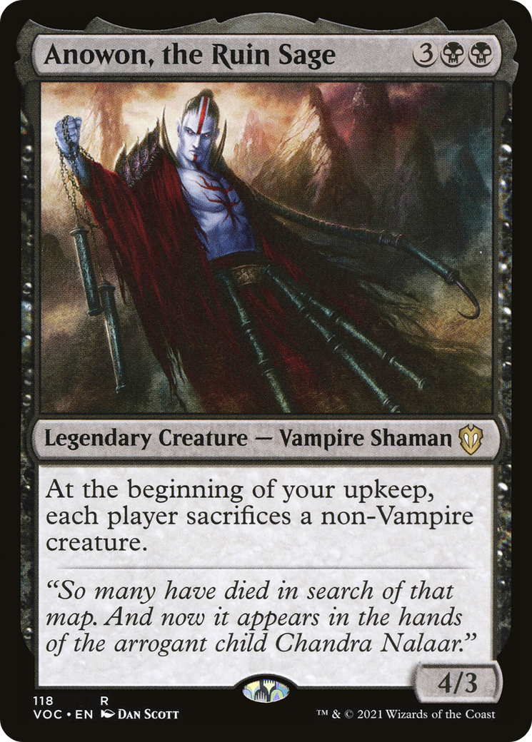 Anowon, the Ruin Sage [Innistrad: Crimson Vow Commander] - Trinity Hobby