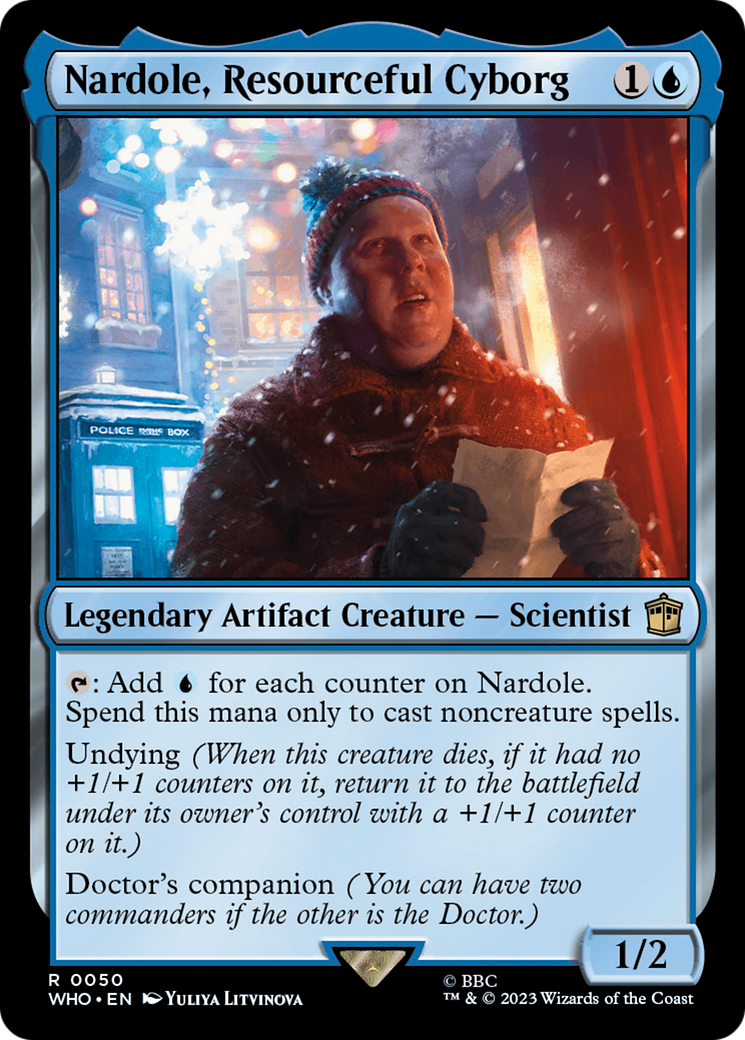 Nardole, Resourceful Cyborg [Doctor Who] - Trinity Hobby