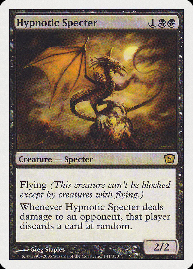 Hypnotic Specter (9th Edition) (Oversized) [Oversize Cards] - Trinity Hobby