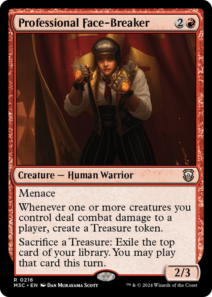 Professional Face-Breaker [Modern Horizons 3 Commander] - Trinity Hobby