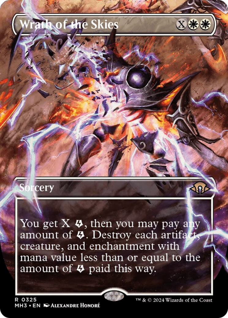 Wrath of the Skies (Borderless) [Modern Horizons 3] - Trinity Hobby