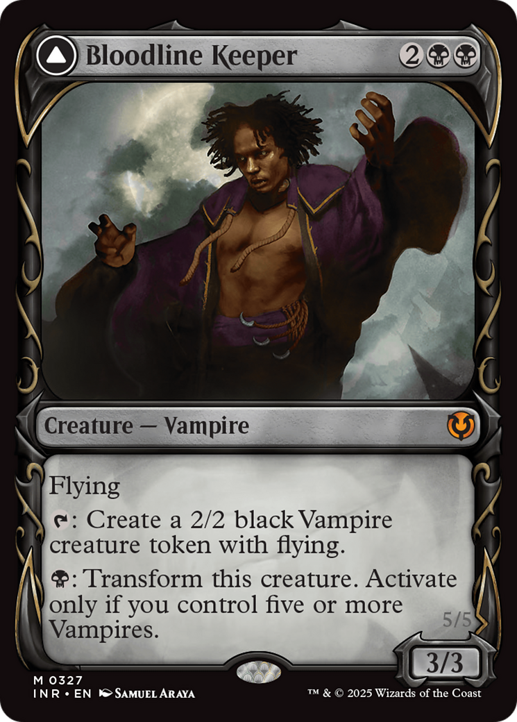 Bloodline Keeper // Lord of Lineage (Showcase) [Innistrad Remastered] - Trinity Hobby