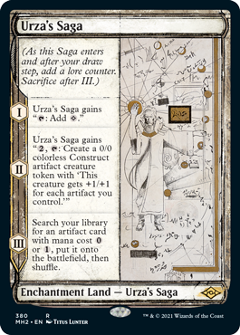 Urza's Saga (Sketch) [Modern Horizons 2] - Trinity Hobby