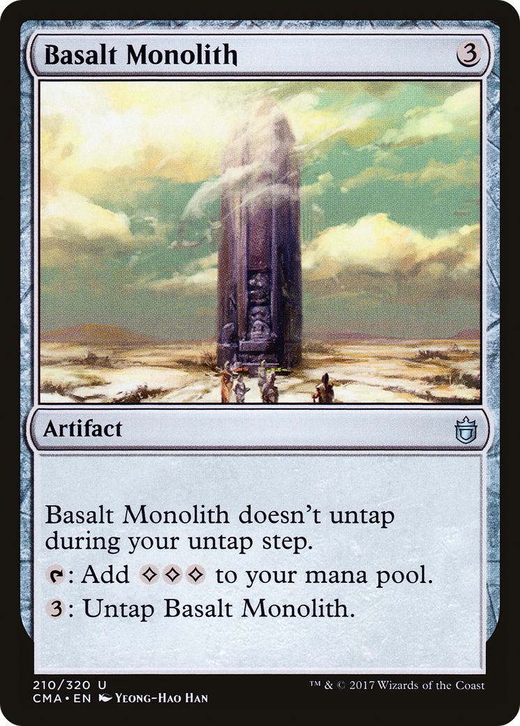 Basalt Monolith [Commander Anthology] - Trinity Hobby