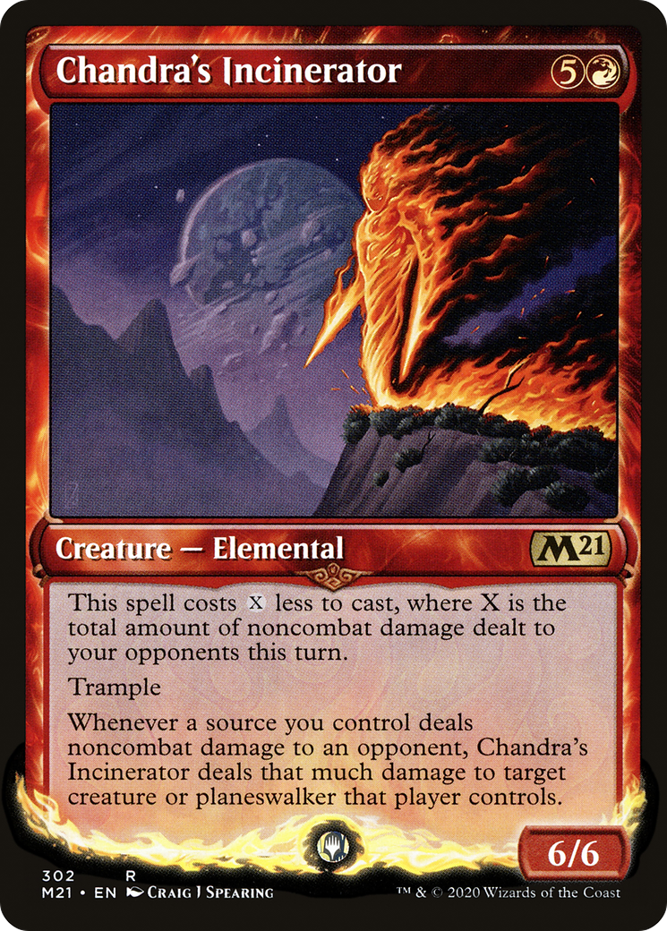 Chandra's Incinerator (Showcase) [Core Set 2021] - Trinity Hobby
