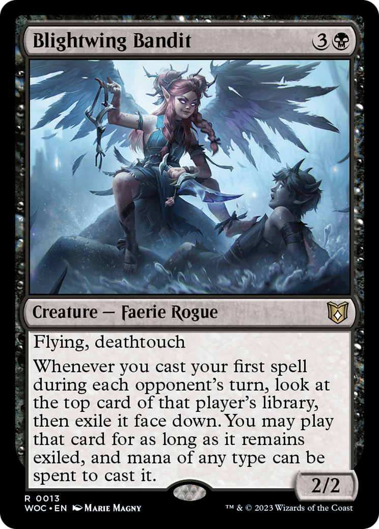 Blightwing Bandit [Wilds of Eldraine Commander] - Trinity Hobby