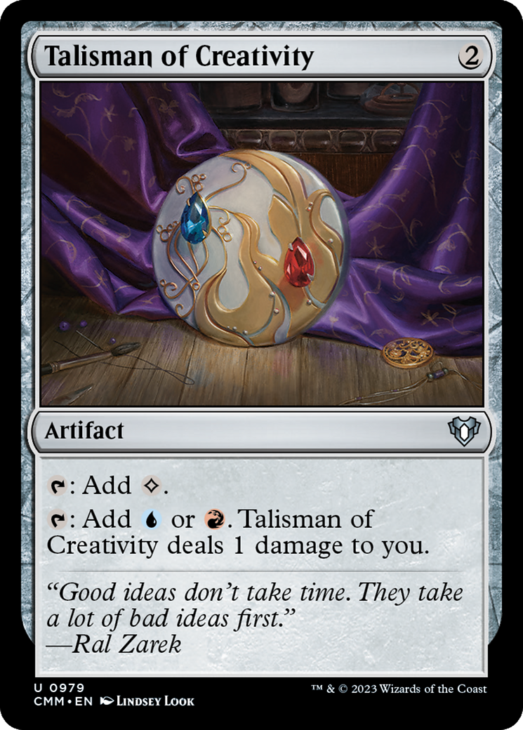 Talisman of Creativity [Commander Masters] - Trinity Hobby
