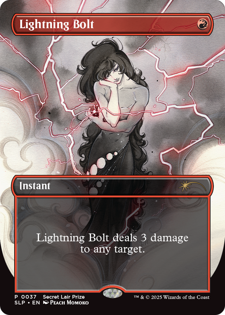 Lightning Bolt (0037) (SLP-037) - [Secret Lair Showdown] Foil