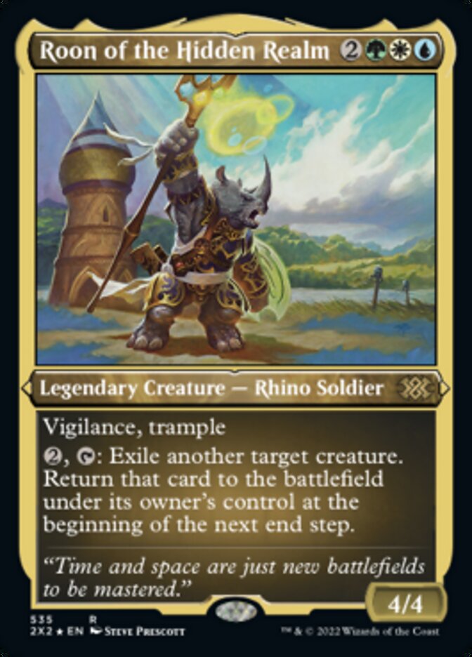 Roon of the Hidden Realm (Foil Etched) [Double Masters 2022] - Trinity Hobby