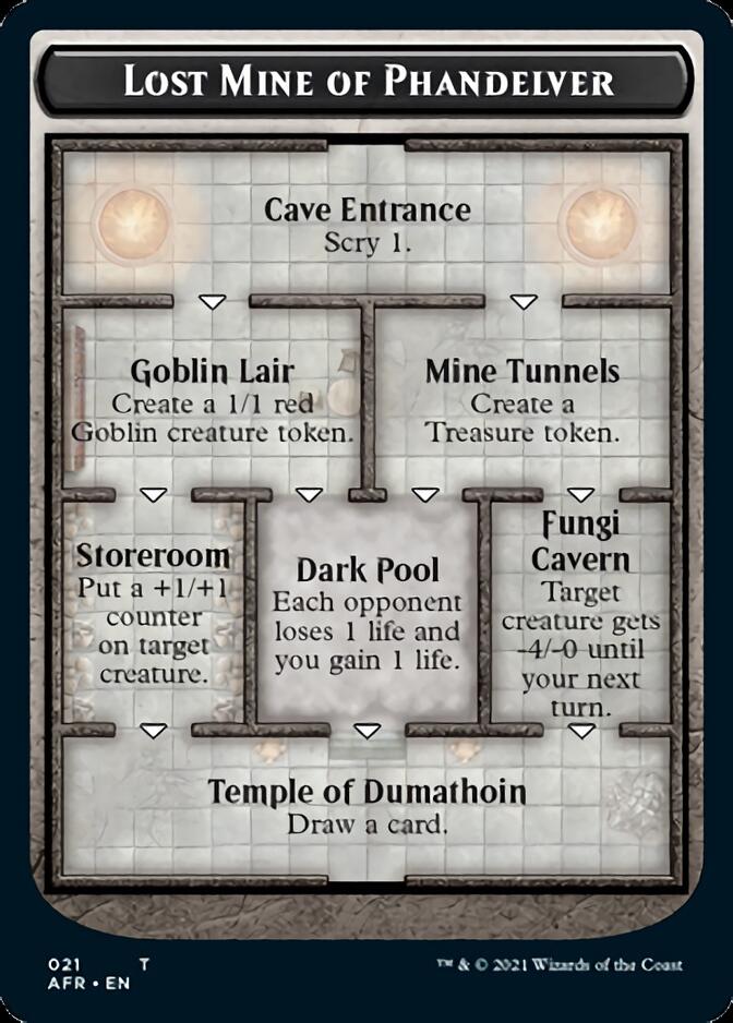 Dungeon of the Mad Mage // Lost Mine of Phandelver Double-Sided Token [Dungeons & Dragons: Adventures in the Forgotten Realms Tokens] - Trinity Hobby