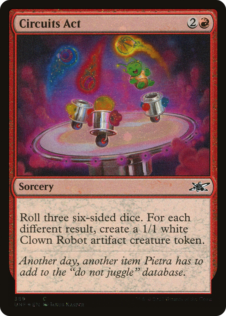 Circuits Act (Galaxy Foil) [Unfinity] - Trinity Hobby