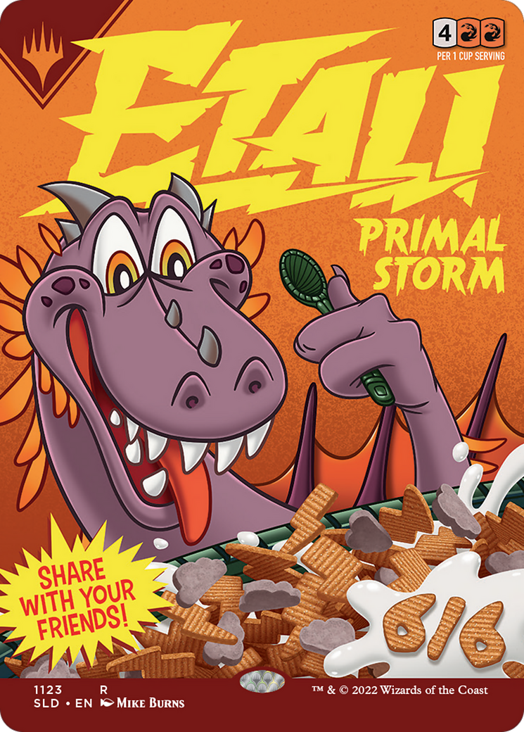 Etali, Primal Storm (Borderless) [Secret Lair Drop Series] - Trinity Hobby