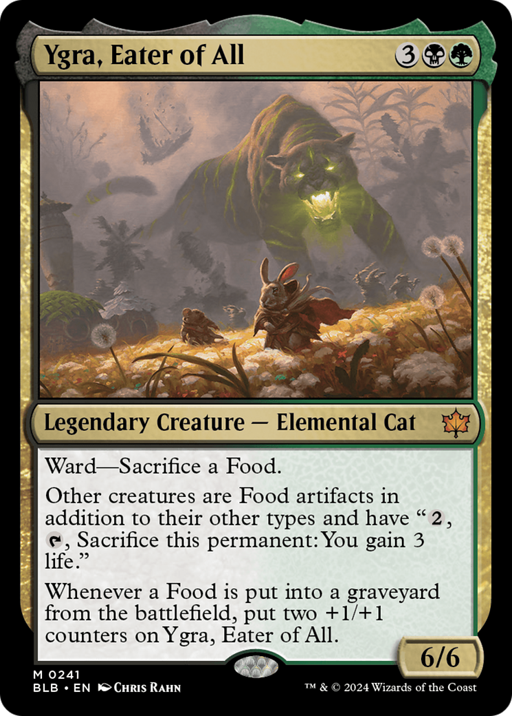 Ygra, Eater of All [Bloomburrow] - Trinity Hobby