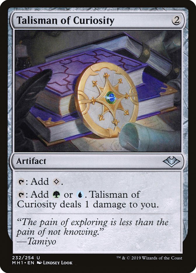 Talisman of Curiosity [Modern Horizons] - Trinity Hobby