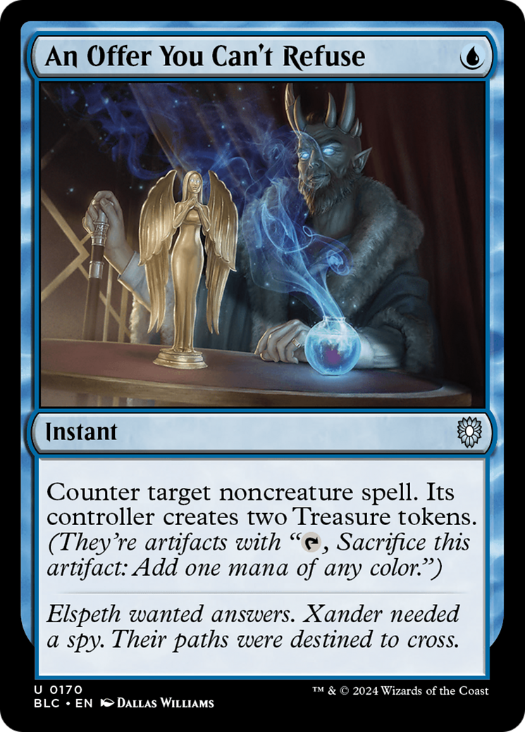 An Offer You Can't Refuse [Bloomburrow Commander] - Trinity Hobby