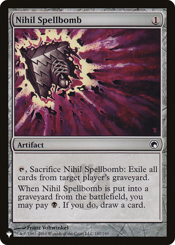 Nihil Spellbomb [The List] - Trinity Hobby