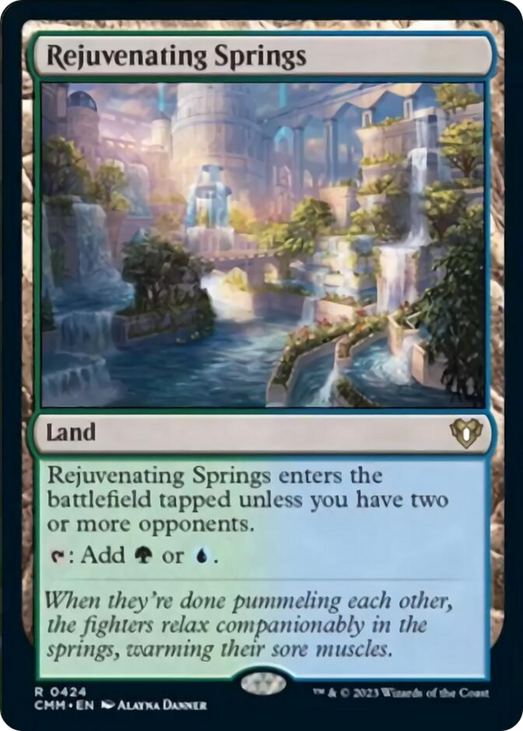 Rejuvenating Springs [Commander Masters] - Trinity Hobby