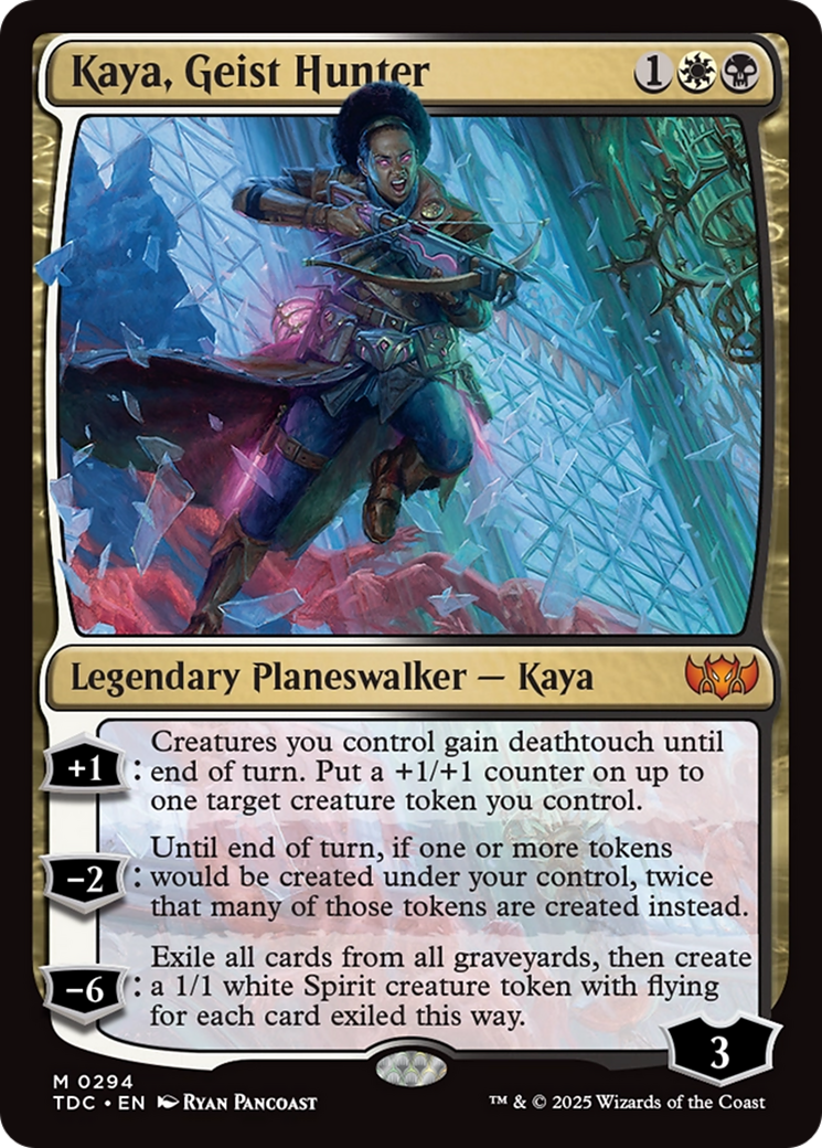 Kaya, Geist Hunter [Tarkir: Dragonstorm Commander] - Trinity Hobby