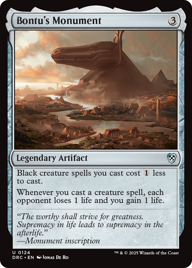 Bontu's Monument [Aetherdrift Commander] - Trinity Hobby