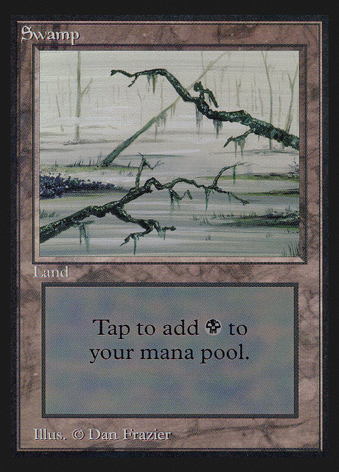 Swamp (Branches on Left and Right of Frame) [International Collectors' Edition] - Trinity Hobby