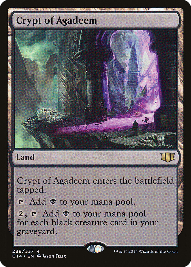 Crypt of Agadeem [Commander 2014] - Trinity Hobby