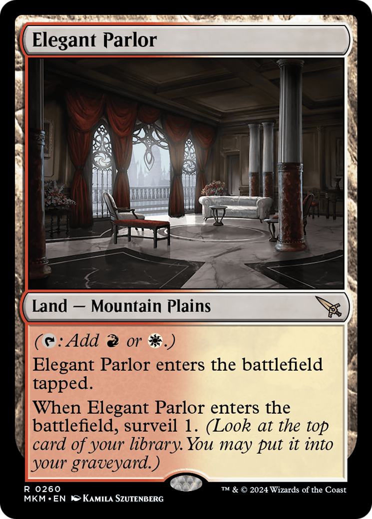 Elegant Parlor [Murders at Karlov Manor] - Trinity Hobby