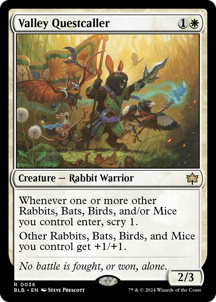 Valley Questcaller [Bloomburrow] - Trinity Hobby