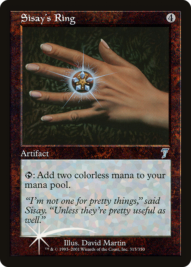Sisay's Ring [Seventh Edition] - Trinity Hobby