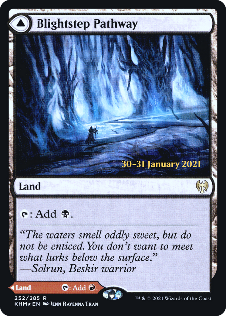 Blightstep Pathway // Searstep Pathway [Kaldheim Prerelease Promos] - Trinity Hobby