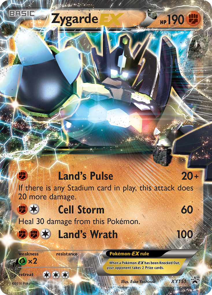 Zygarde EX (XY151) [XY: Black Star Promos] - Trinity Hobby