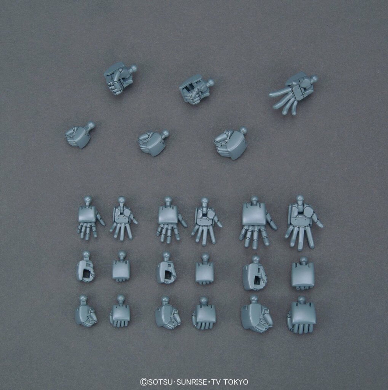 HGBC 1/144 Jigen Build Knuckles ROUND - Trinity Hobby