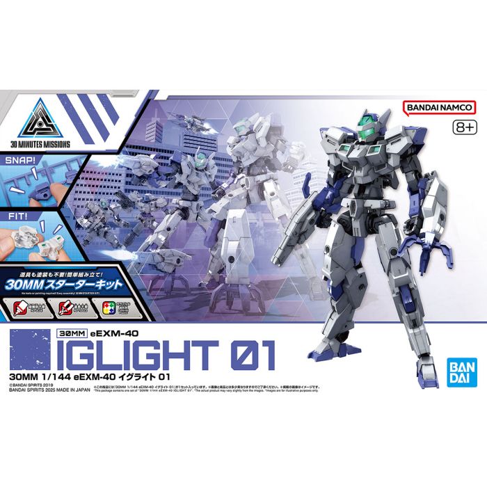 30MM 1/144 eEXM-40 IGLIGHT 01 - Trinity Hobby