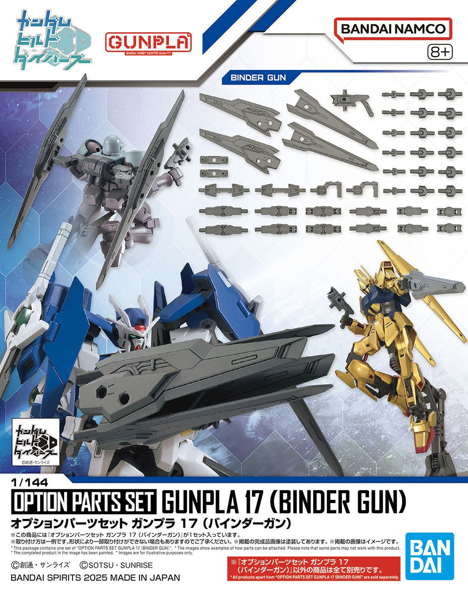 OPTION PARTS SET GUNPLA 17 （BINDER GUN）