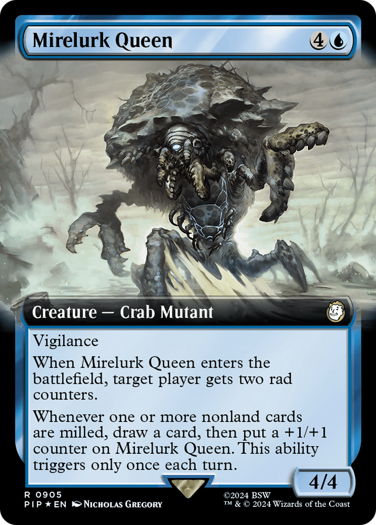 Mirelurk Queen (Extended Art) (Surge Foil) [Fallout] - Trinity Hobby