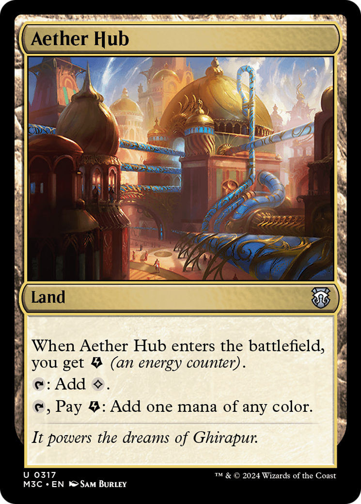 Aether Hub [Modern Horizons 3 Commander] - Trinity Hobby