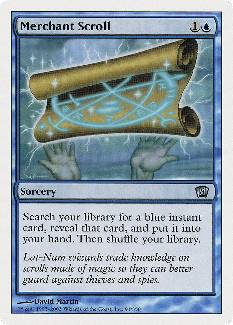 Merchant Scroll [Eighth Edition] - Trinity Hobby