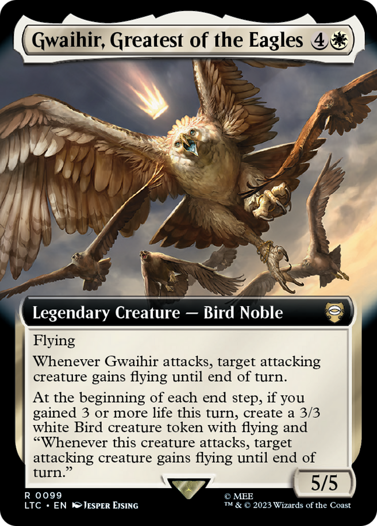 Gwaihir, Greatest of the Eagles (Extended Art) [The Lord of the Rings: Tales of Middle-Earth Commander] - Trinity Hobby