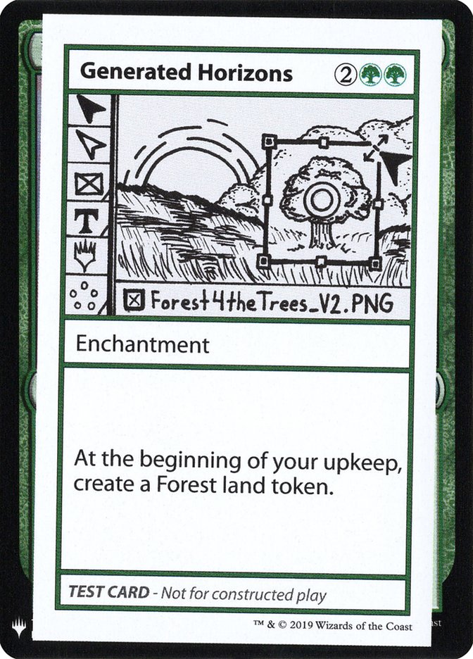 Generated Horizons [Mystery Booster Playtest Cards] - Trinity Hobby