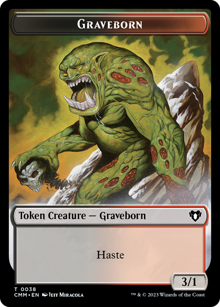 Graveborn Token [Commander Masters Tokens] - Trinity Hobby