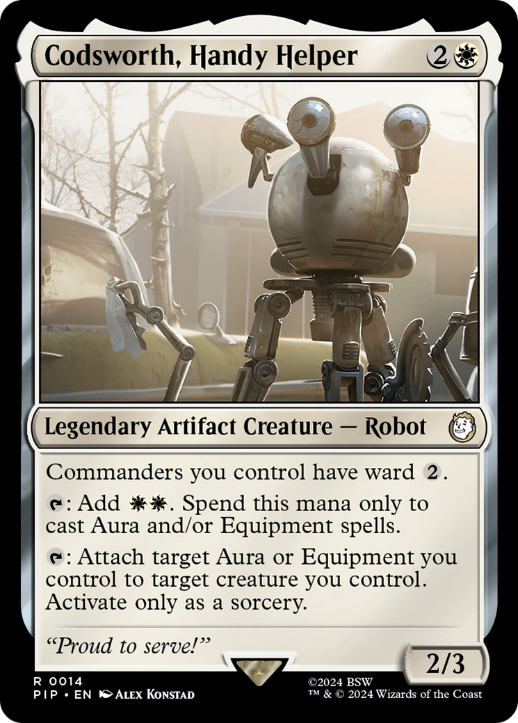 Codsworth, Handy Helper [Fallout] - Trinity Hobby