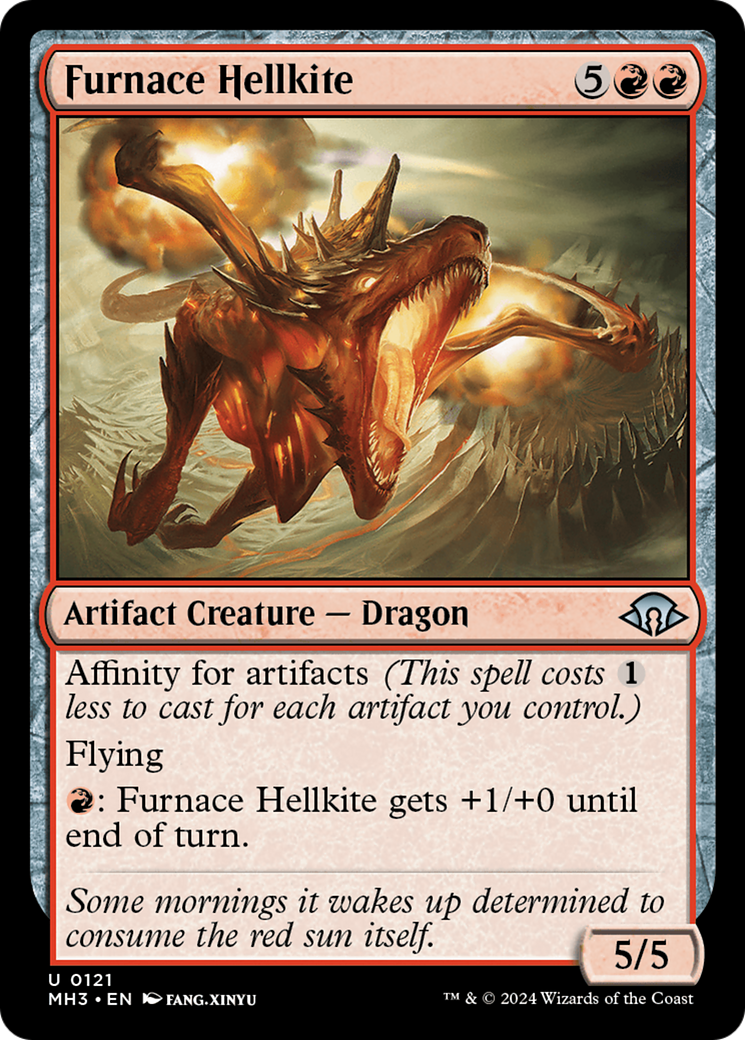 Furnace Hellkite [Modern Horizons 3] - Trinity Hobby